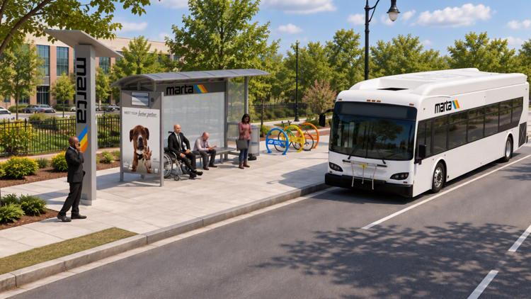 Construction begins on Cleveland-Metropolitan rapid bus line, MARTA says — Acworth Community news